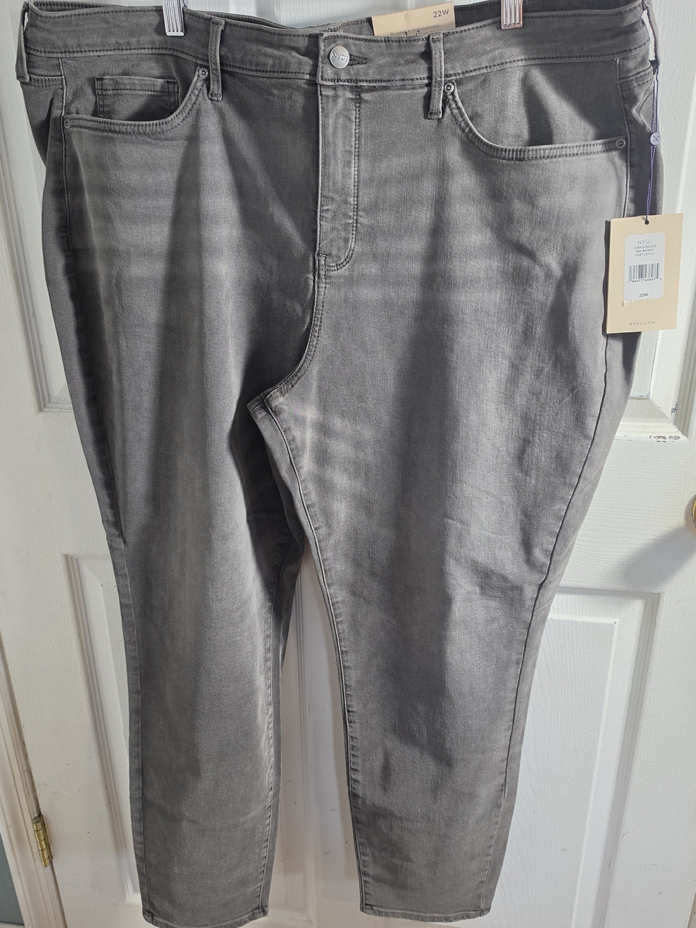 NYDJ Jeans Womens 22W AMI SKINNY Lift Tuck Castlehill Stretch Pants